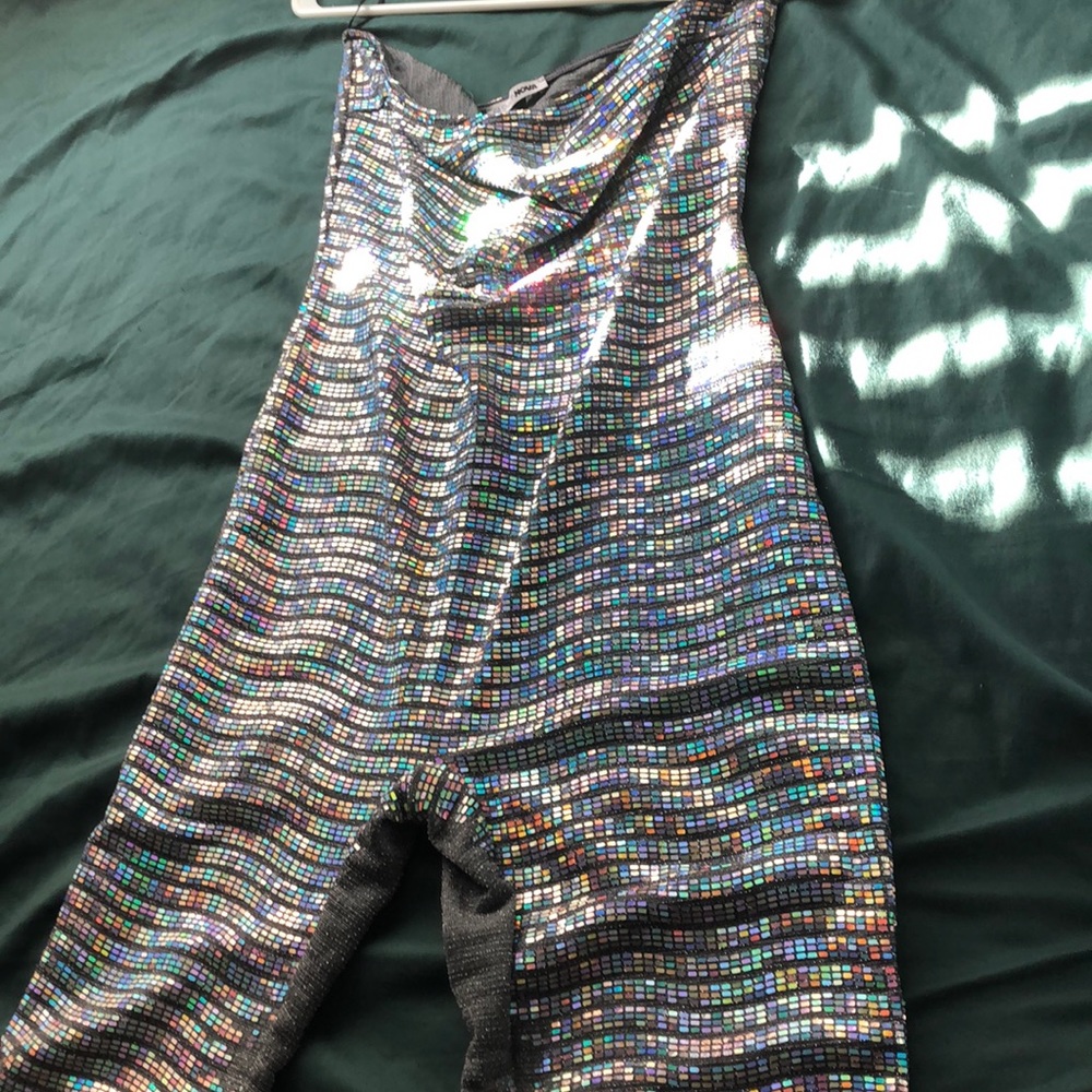 Fashion Nova Sequin Jumpsuit